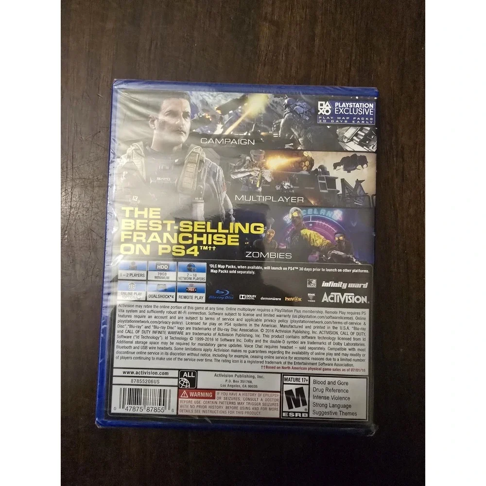 PS4 Call of Duty Infinite Warfare - NEW/Sealed